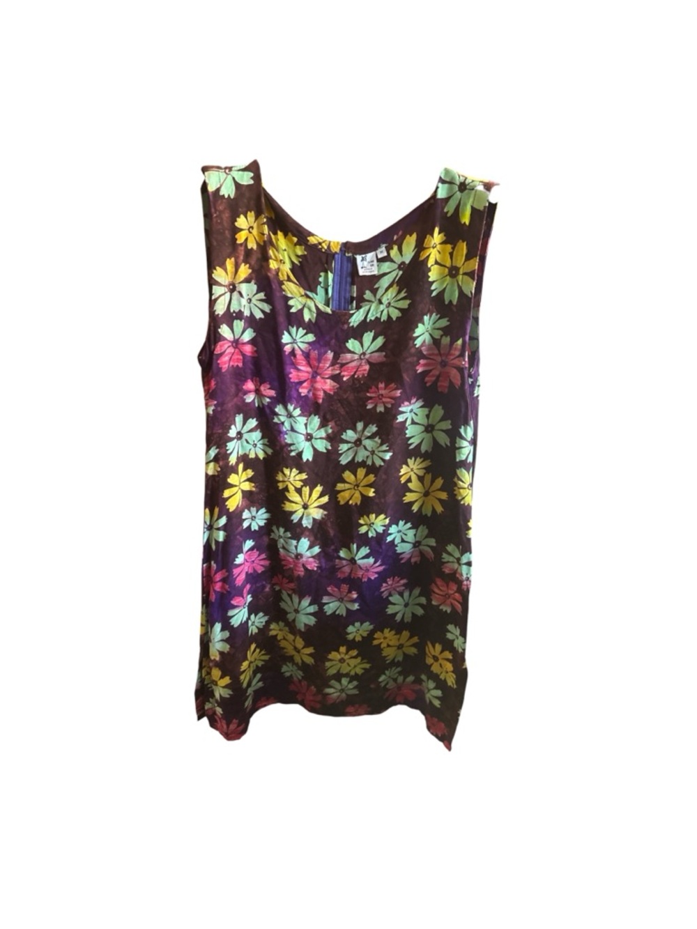 Island Girl Women’s Medium Floral Tropical Beach Coverup Island Resort Dress